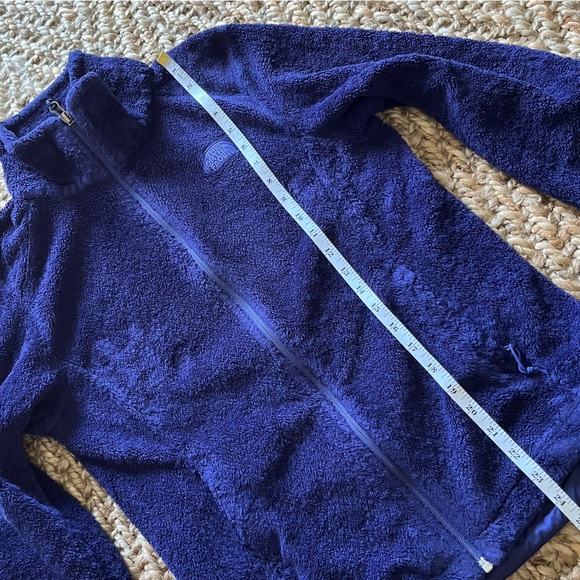 North Face Fleece Jacket S Purple Osito Soft Sherpa High Deep Pile - Picture 11 of 15